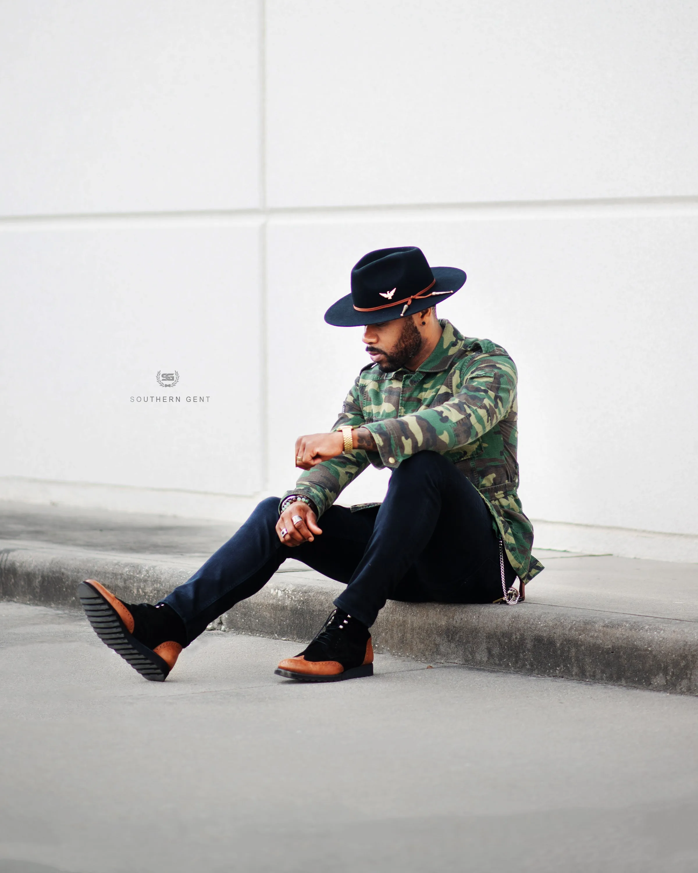 SG Lone Star Fedora Hat - Black