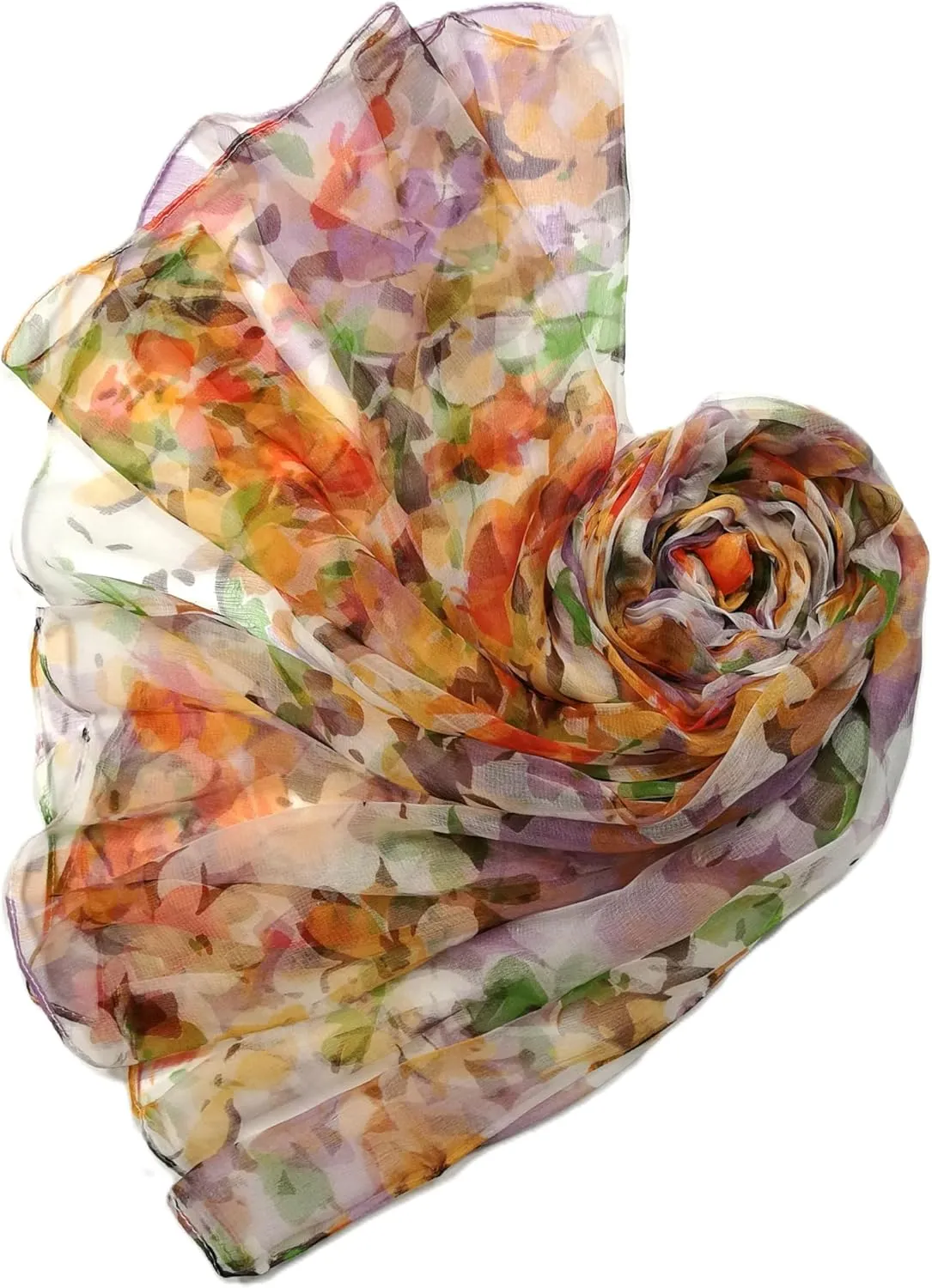Shanlin Mulberry Silk Long Scarves in Gift Box (65"x39.5")