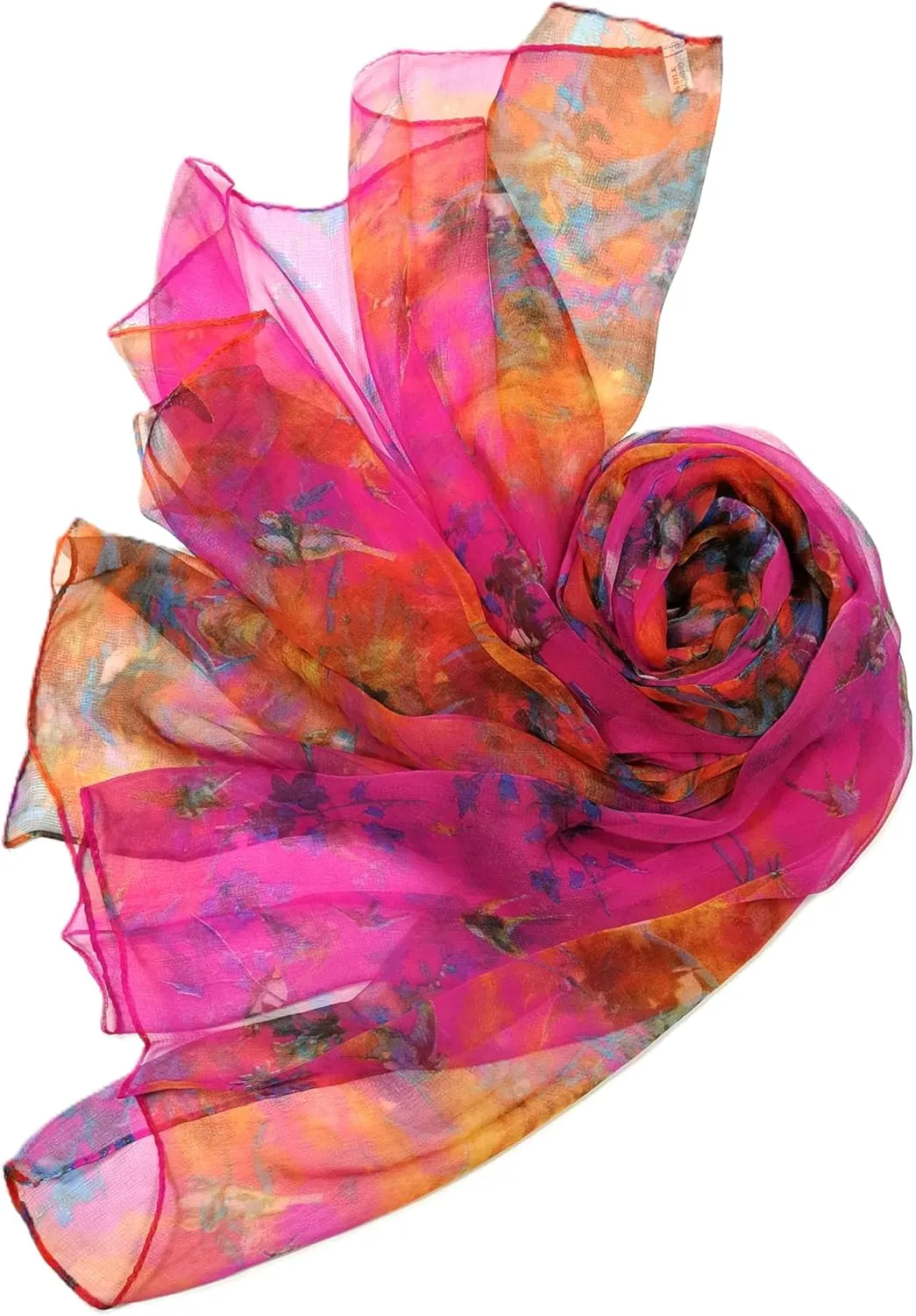 Shanlin Mulberry Silk Long Scarves in Gift Box (65"x39.5")