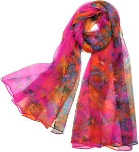 Shanlin Mulberry Silk Long Scarves in Gift Box (65"x39.5")