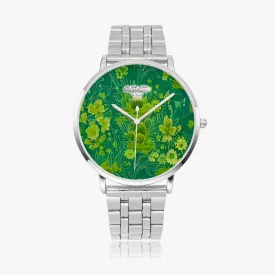 Silver grey white hair inspiration Instafamous Quartz watch