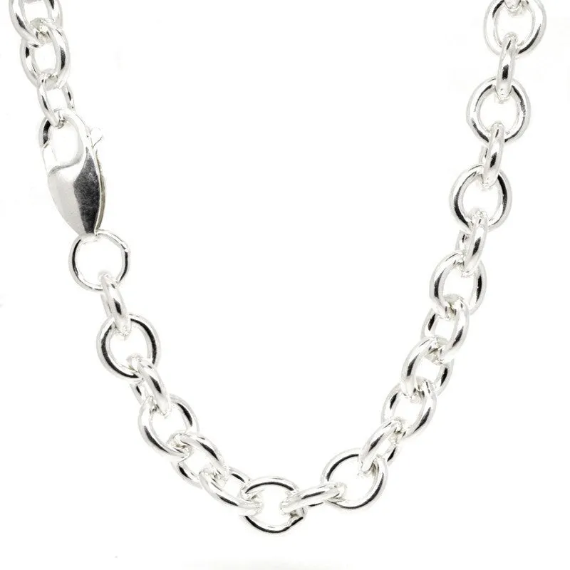Silver Trace Charm Bracelet