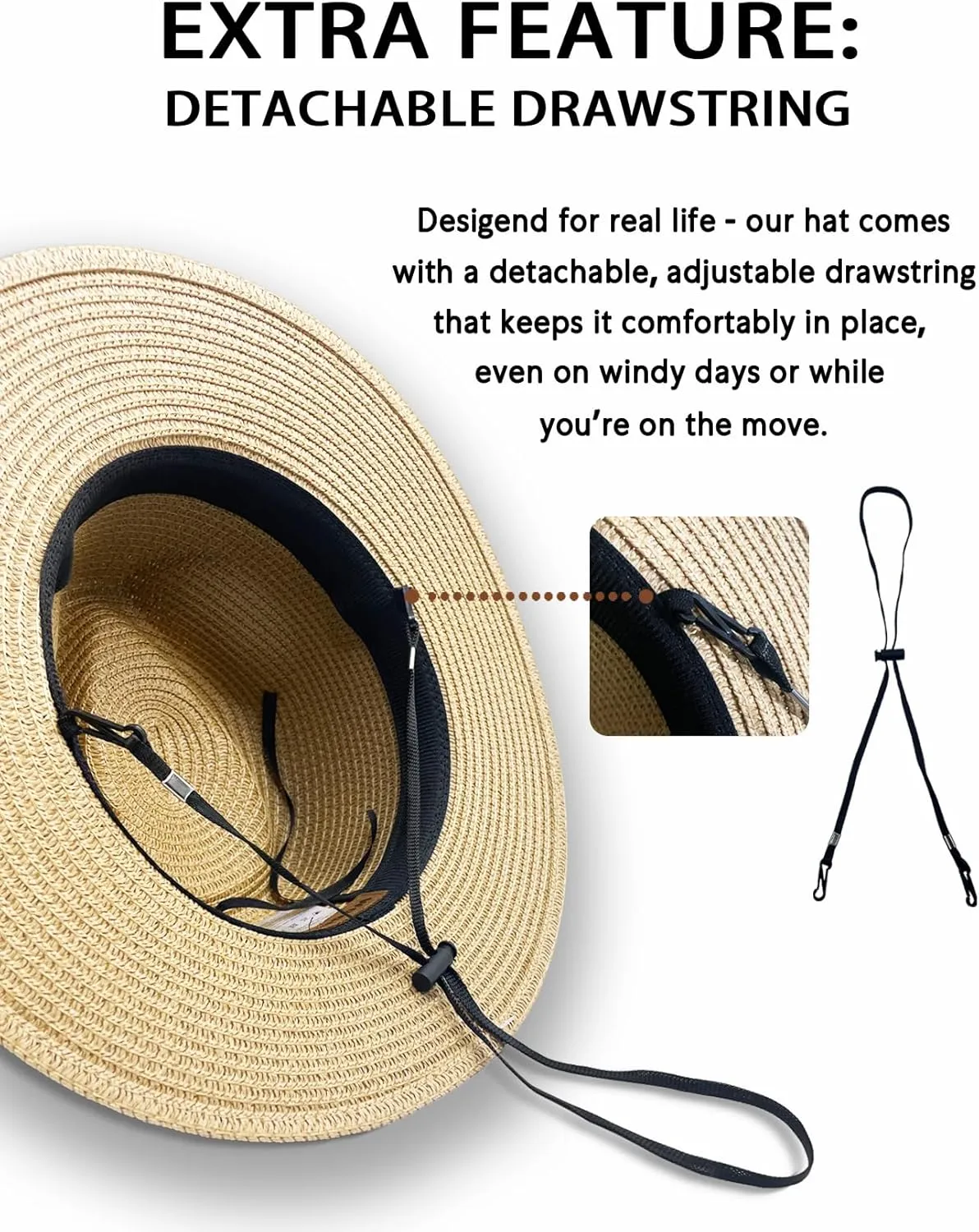 Sun Hats for Women UV Protection,Beach Hats for Women Wide Brim Foldable,Summer Hat for Garden