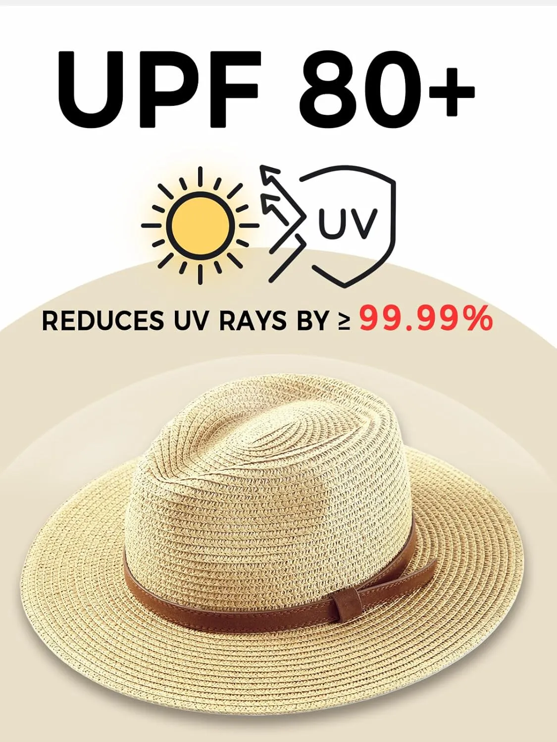 Sun Hats for Women UV Protection,Beach Hats for Women Wide Brim Foldable,Summer Hat for Garden