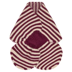 Tawny Striped Loop Scarf