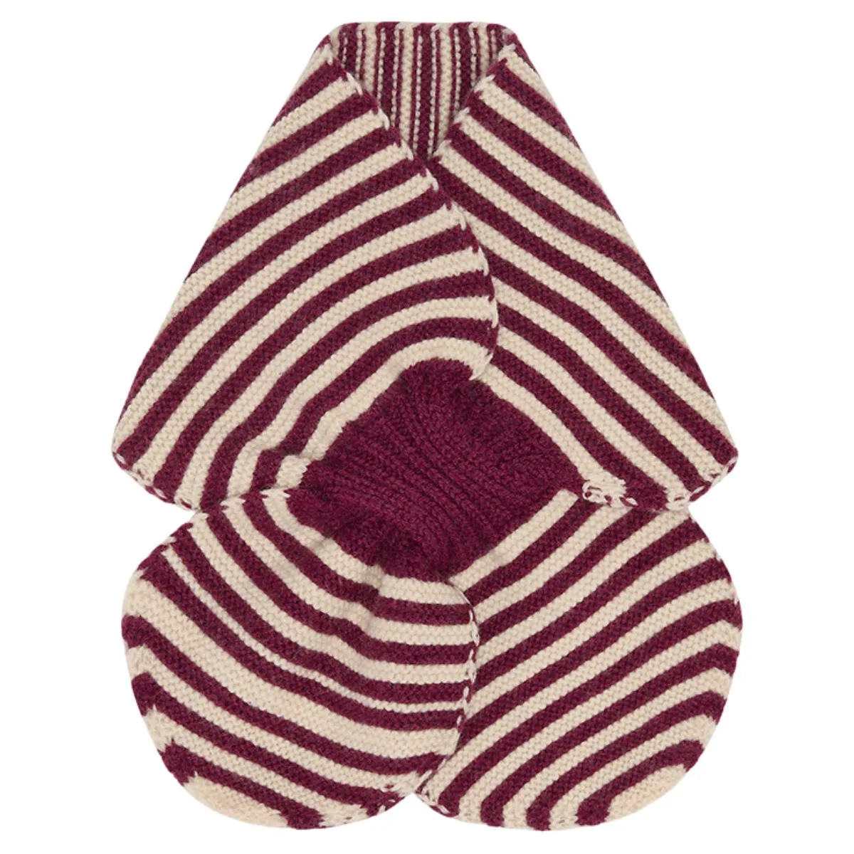 Tawny Striped Loop Scarf