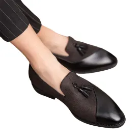 The Opulenza - Unique Design Tassel Leather Loafers