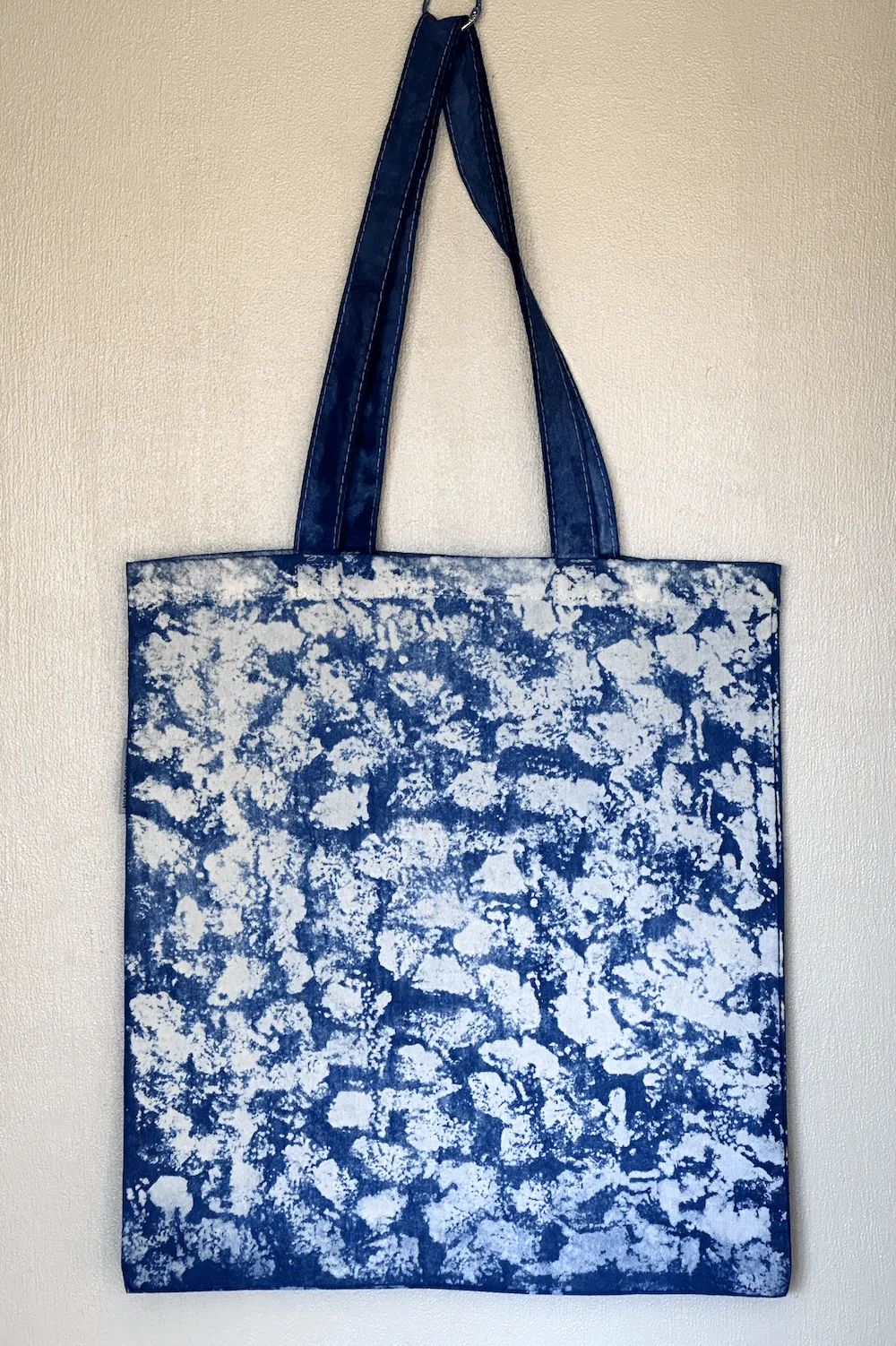 Tote Bag - Indigo/Clay Paste Resist