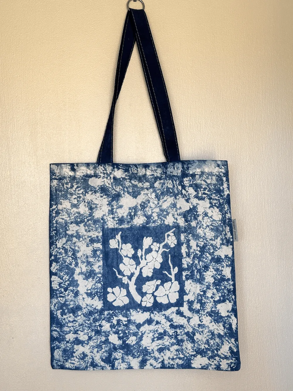 Tote Bag - Indigo/Clay Paste Resist