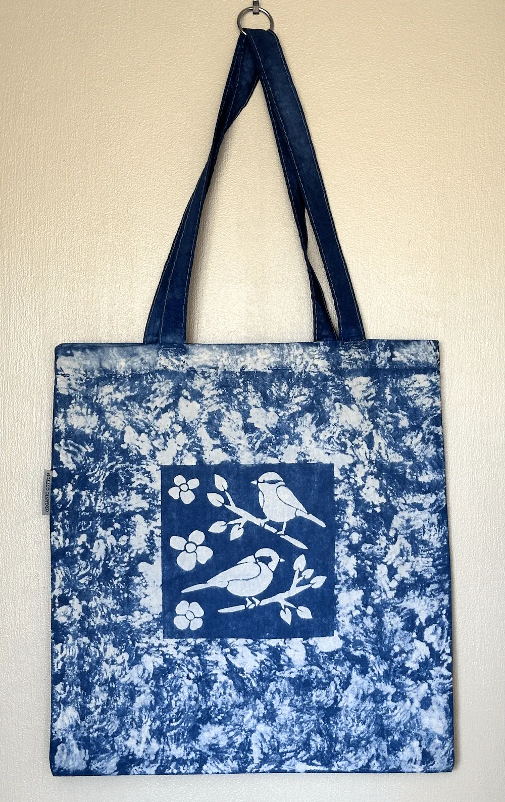 Tote Bag - Indigo/Clay Paste Resist
