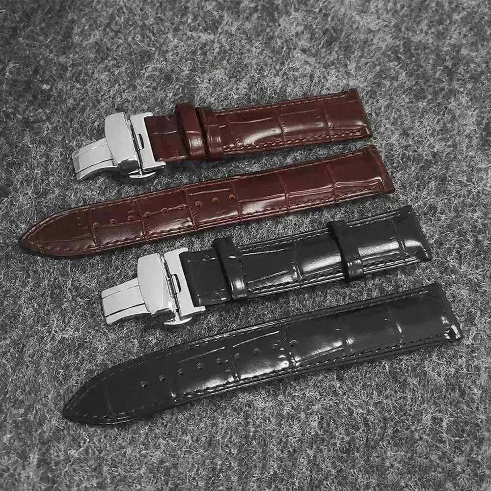 Watch Case 39mm Leather Watch Strap
