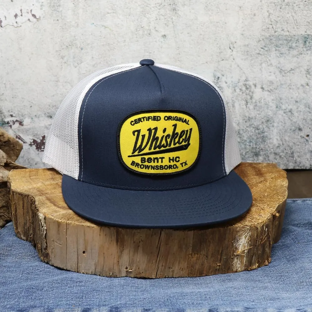 WHISKEY BENT HAT CO. Certified Original Whiskey Bent Patch Adjustable Snapback Hat