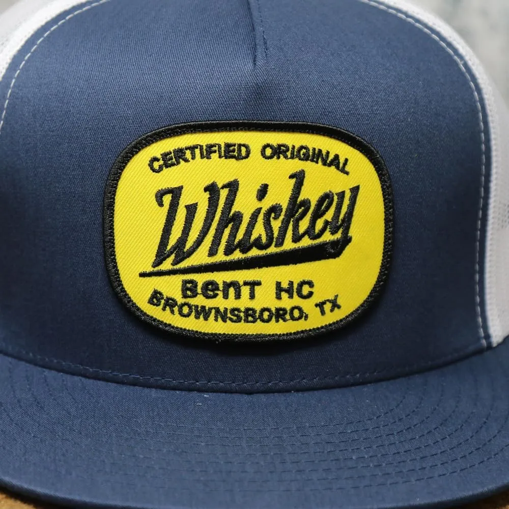 WHISKEY BENT HAT CO. Certified Original Whiskey Bent Patch Adjustable Snapback Hat