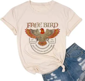 Women Vintage Rock Band Shirts Country Music Shirts Graphic Tees Concert Outfit Short Sleeve Tops